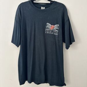 Vintage ROLLING STONES A Bigger Bang‎ 2005/06 Local Crew T-SHIRT XLARGE Vintage